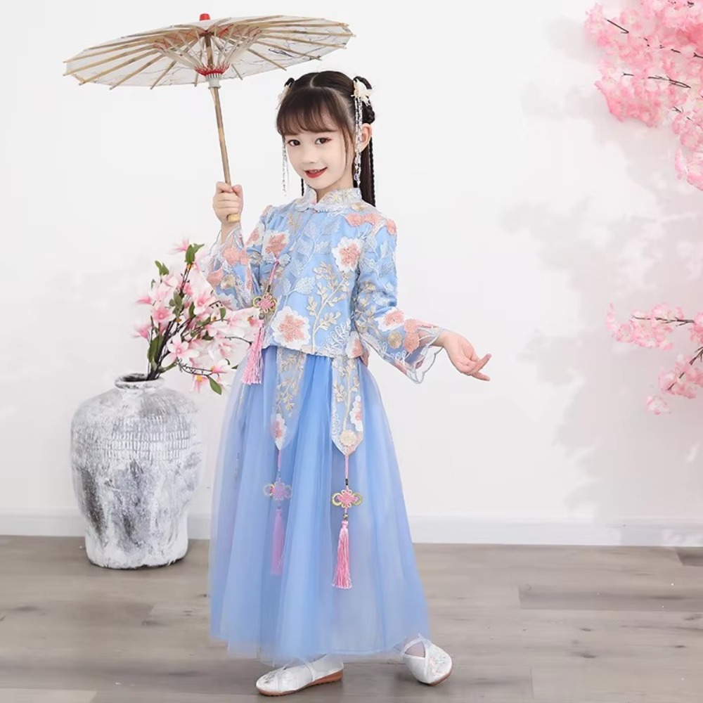 Kids Clothes Girl Dress Childr - огляд і ціна Fashion Show Ethnic Wear
