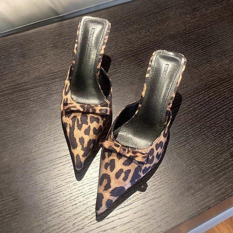 women's leopard-print pointed  - огляд і ціна Ethnic Fashion For Women