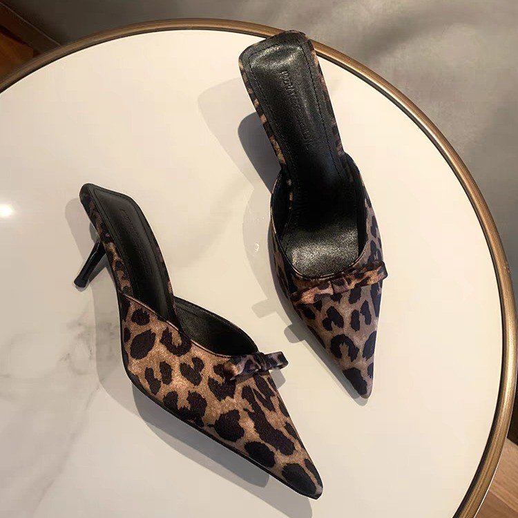 women's leopard-print pointed  - огляд і ціна Ethnic Fashion For Women