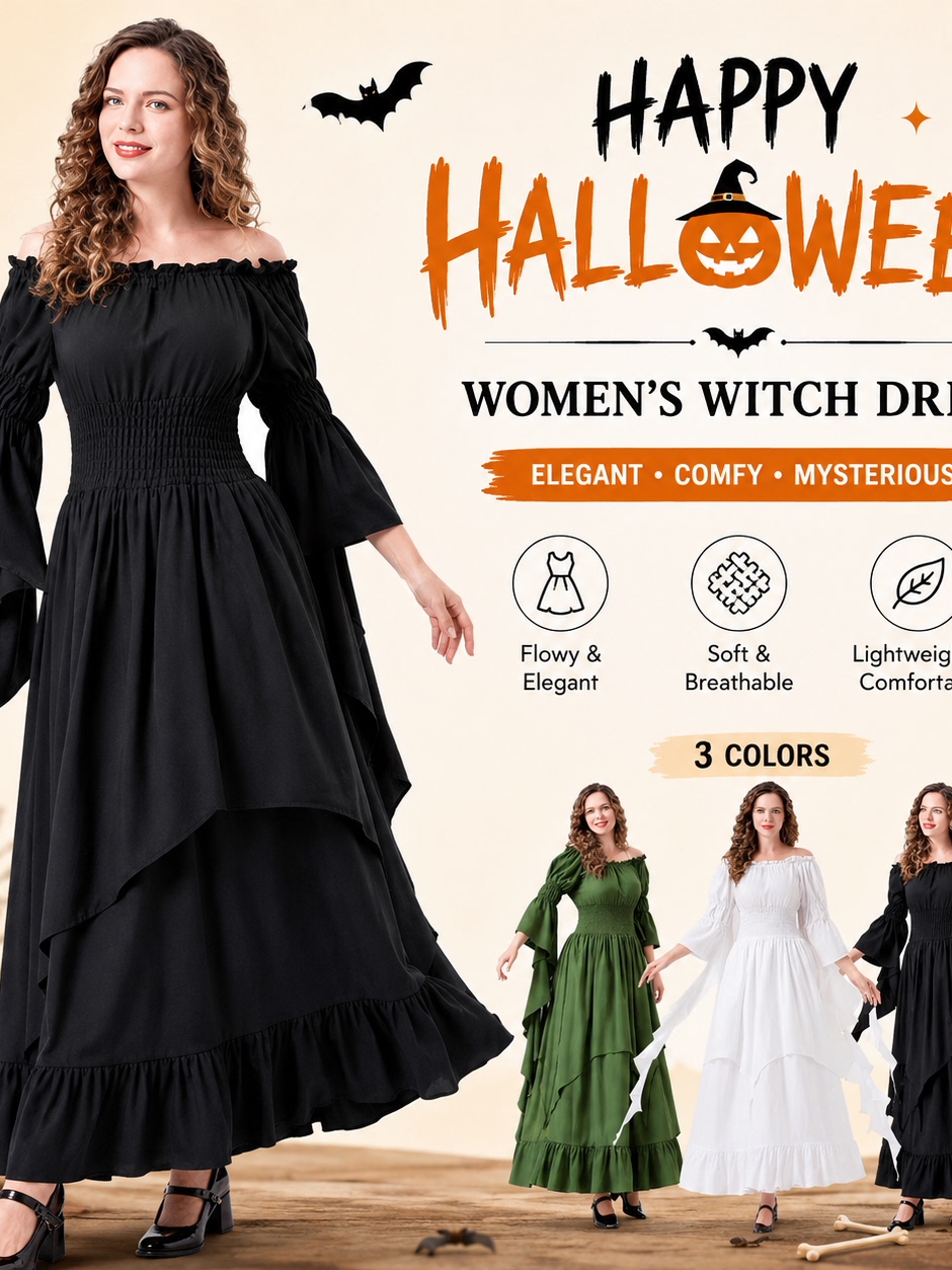 Halloween Medieval Dance Dress - огляд і ціна Ethnic Fashion Trends 2026