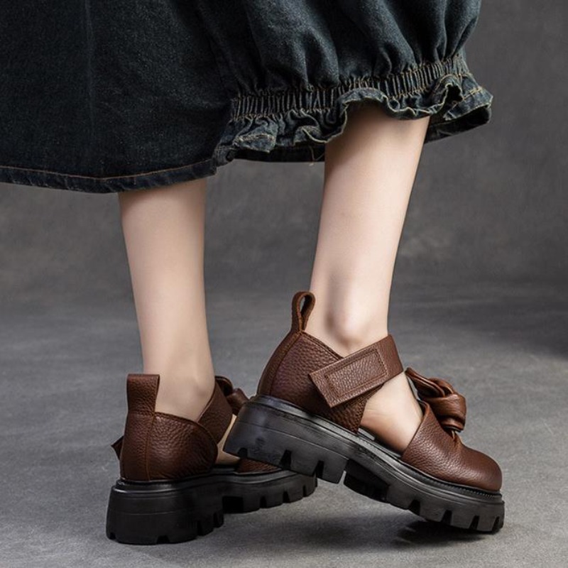 5cm Ethnic Knot Platform Wedge - огляд і ціна Ethnic Fashion For Women