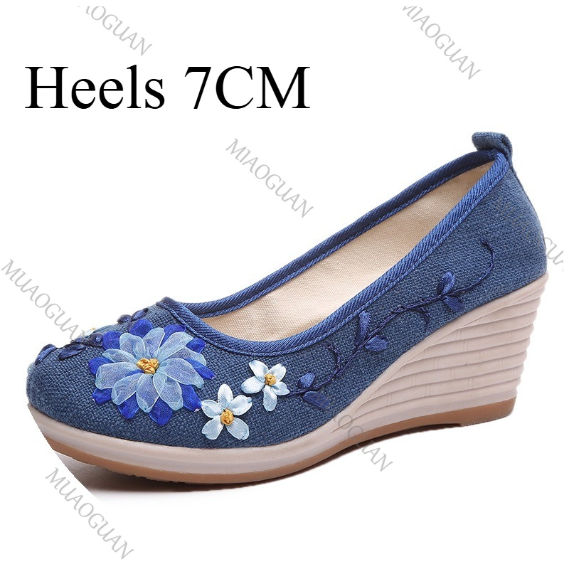 Embroidered Women Comfort Wedg - огляд і ціна Ethnic Fashion For Women